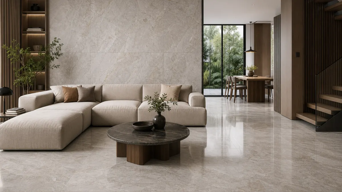 In kỹ thuật số 5D, bề mặt Carving và khả năng chống bám bẩn: hiểu đúng trước khi chọn gạch