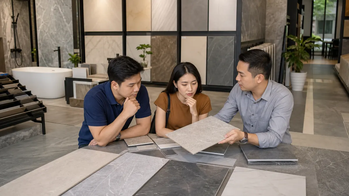 Những nỗi đau thường gặp khi mua gạch ốp lát sai cửa hàng